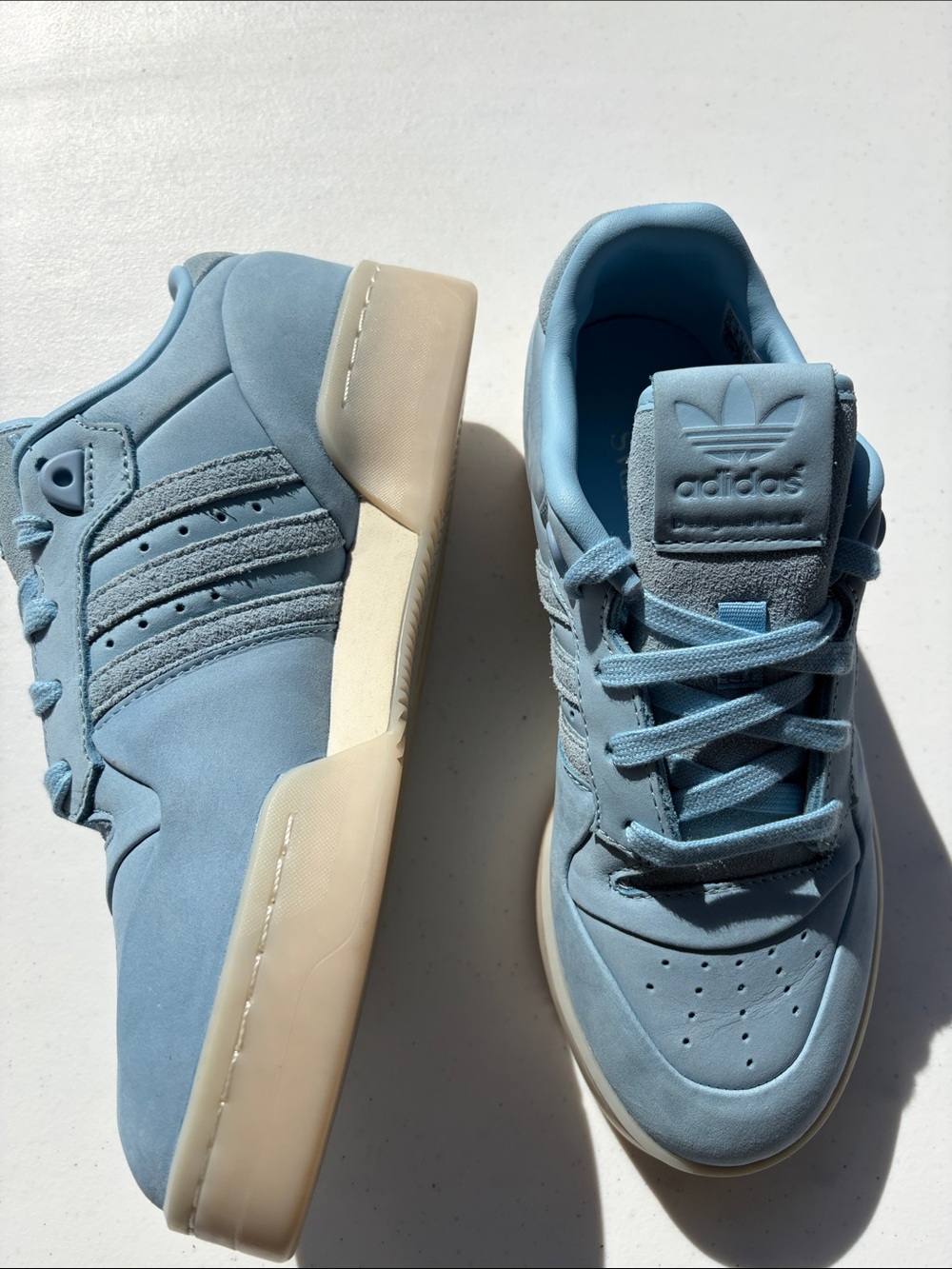 Adidas Rivalry Lux low “clear Blue” Size: 7.5